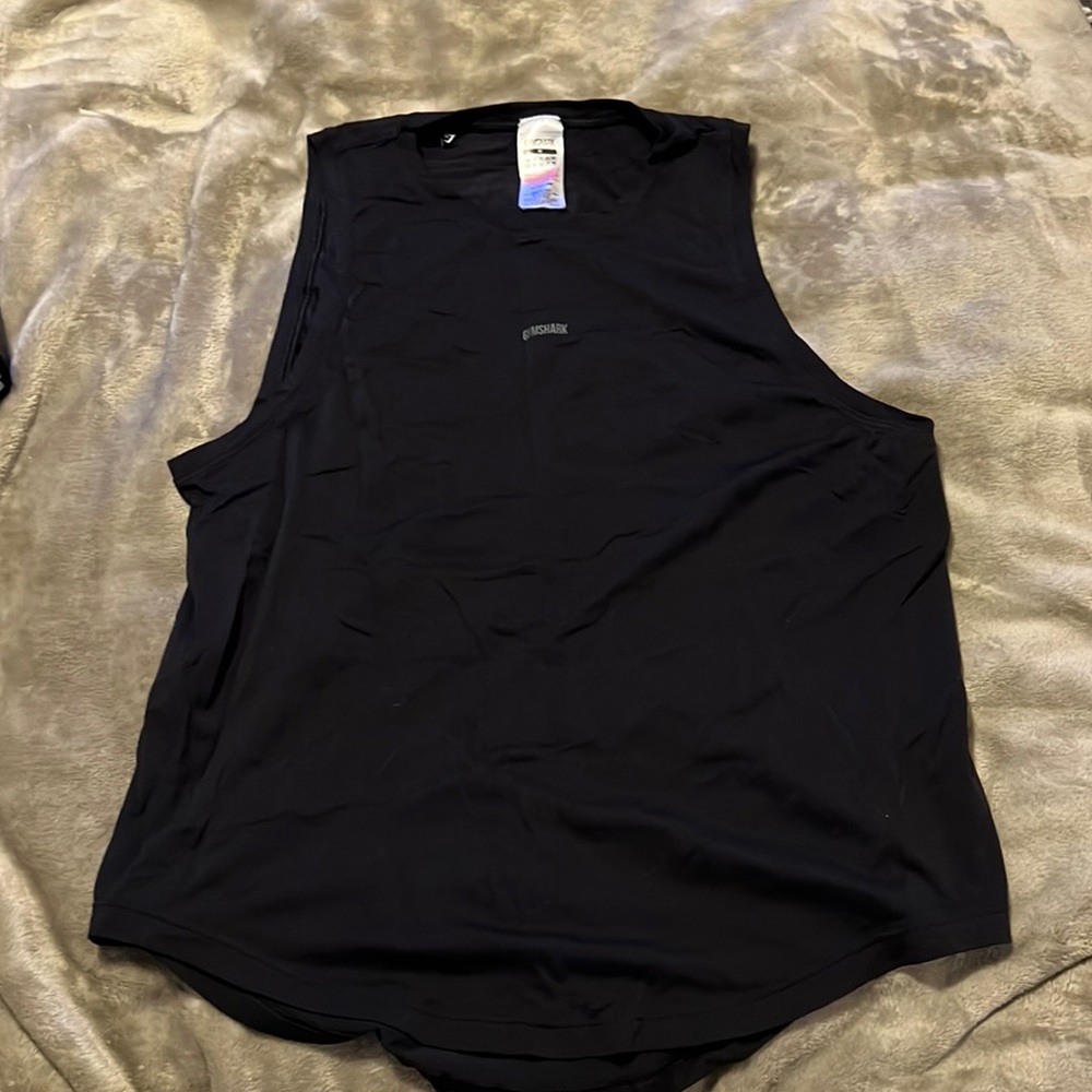 Gymshark Black Tank Top (m)